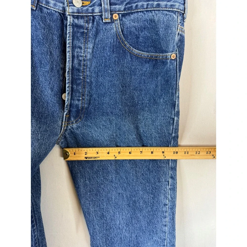 Levis 501‎ Mens Vintage Straight Leg Denim Jeans Blue Made in USA 32x36